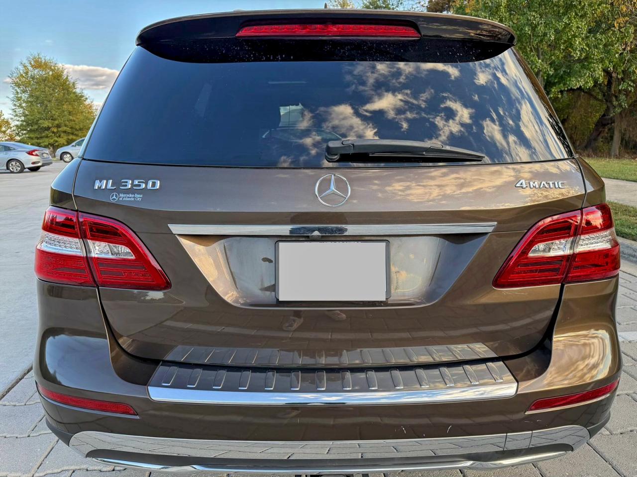 2012 Mercedes-benz Ml 350 4matic Brown vin: 4JGDA5HB2CA026708