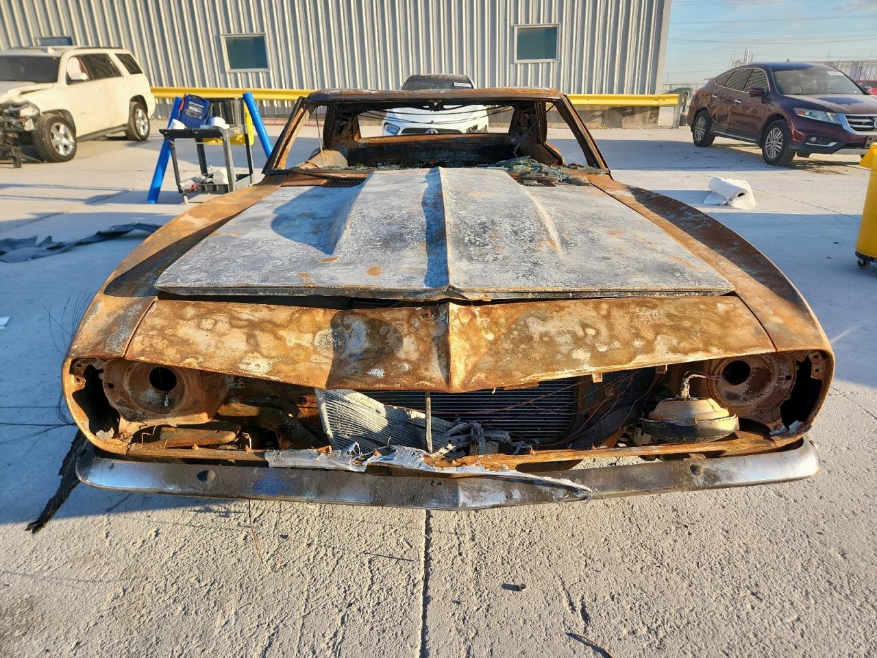 1968 Chevrolet Camaro Ss Red vin: 124378L329105