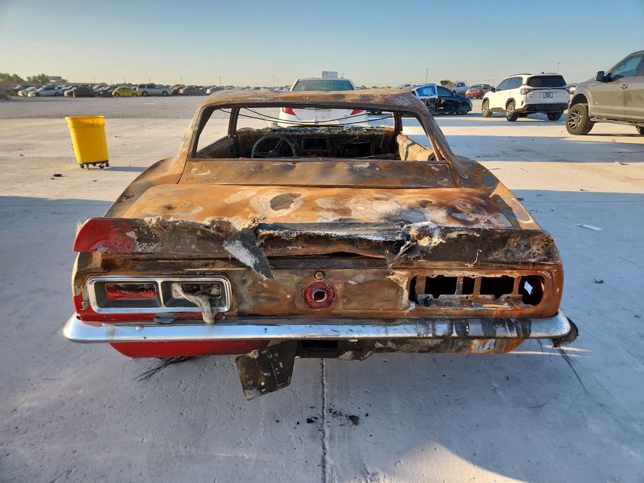 1968 Chevrolet Camaro Ss Red vin: 124378L329105