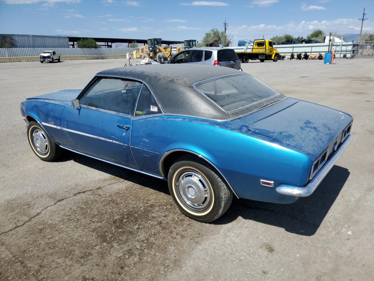 1968 Chevrolet Camaro Blue vin: 124378N474919