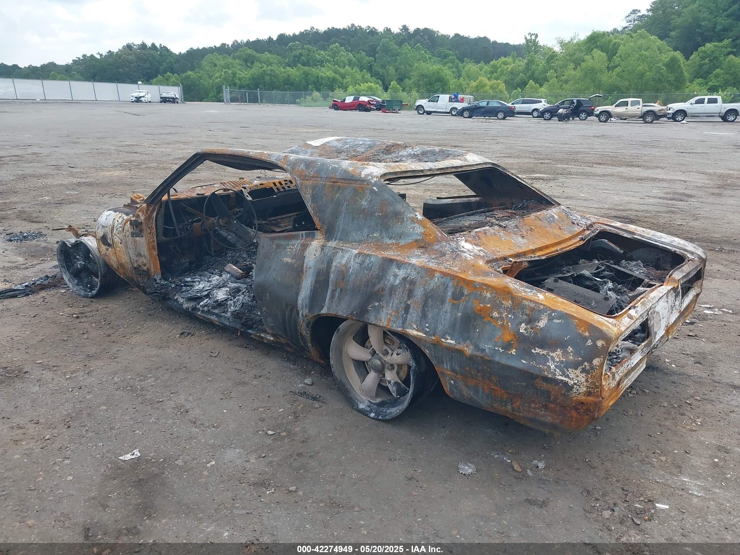 1969 Chevrolet Camero   Black vin: 124379N687546    
