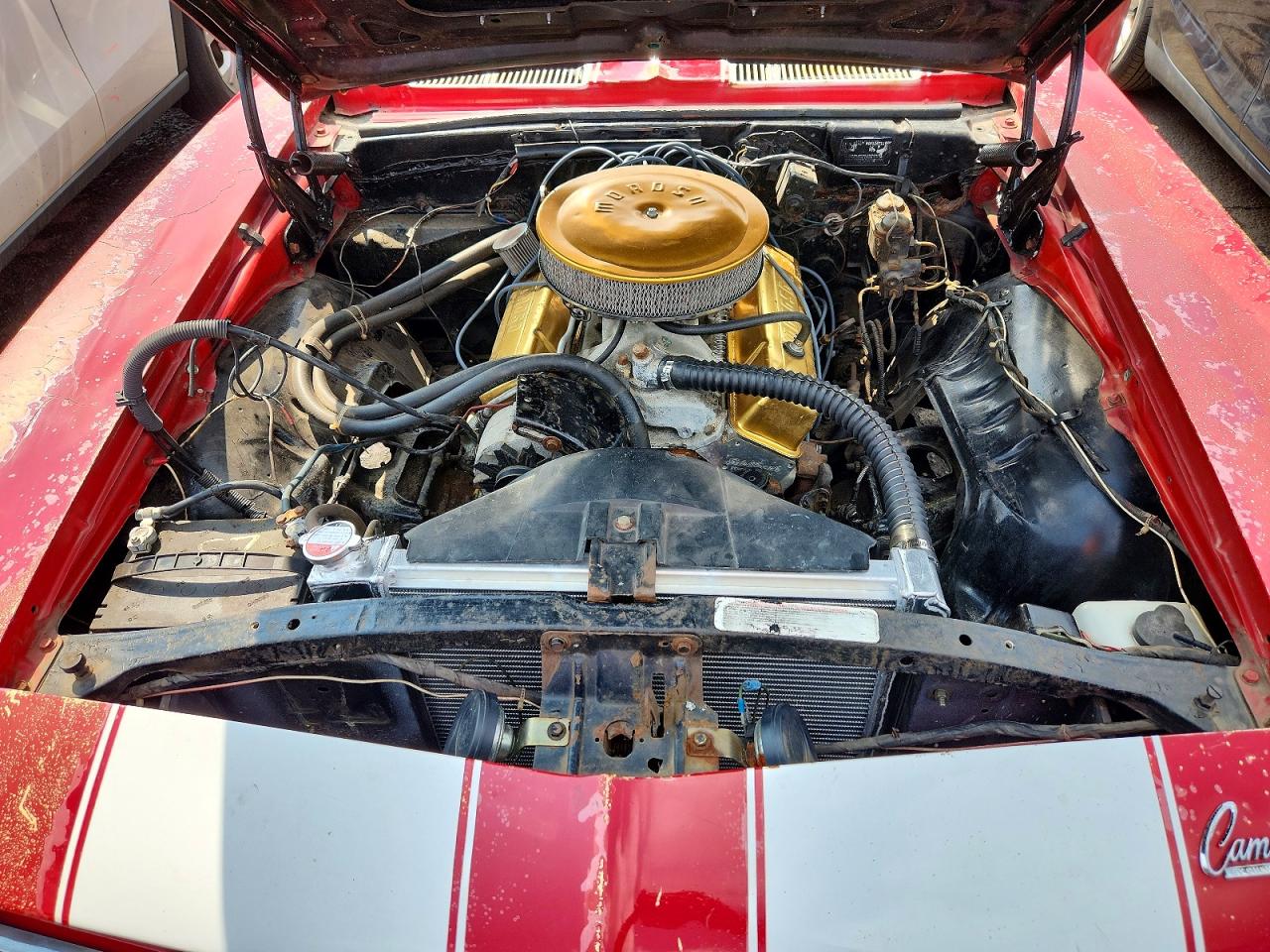 1969 Chevrolet Camaro Red vin: 124379N690790