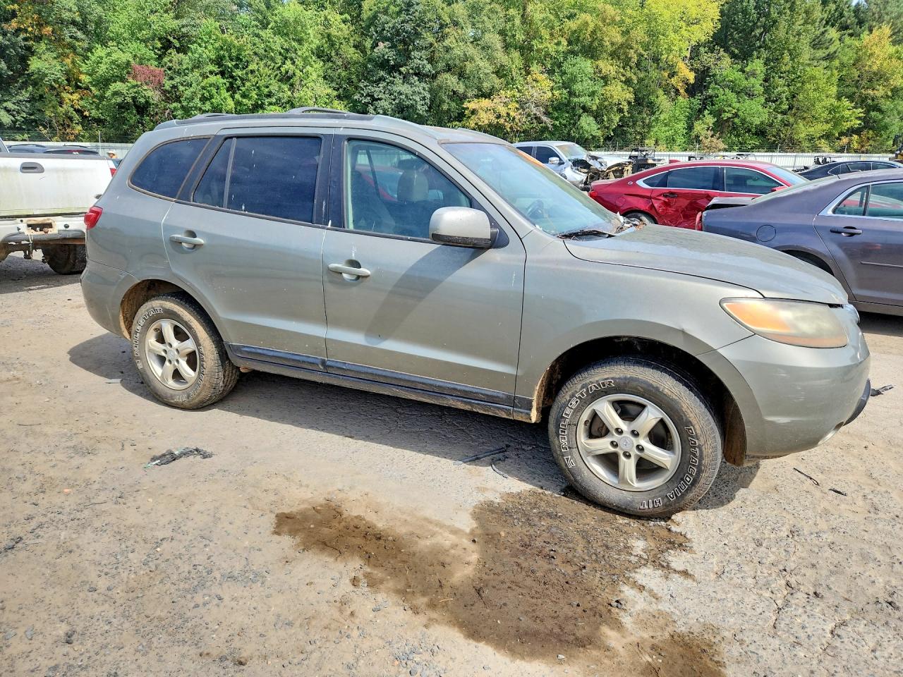 2007 Hyundai Santa Fe Gls Tan vin: 5NMSG13D37H071874