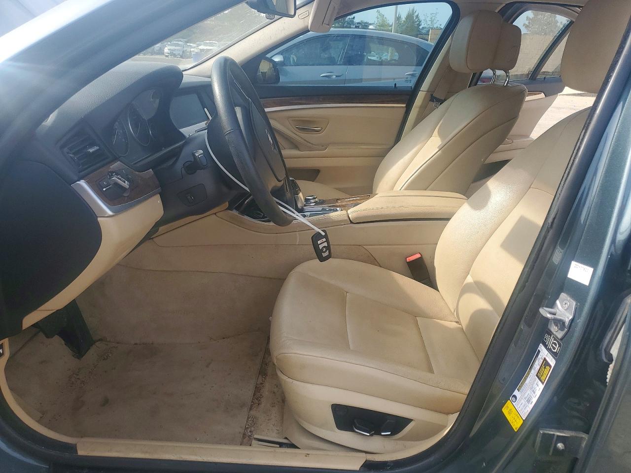 2013 Bmw 528 I Green vin: WBAXG5C52DDY37603