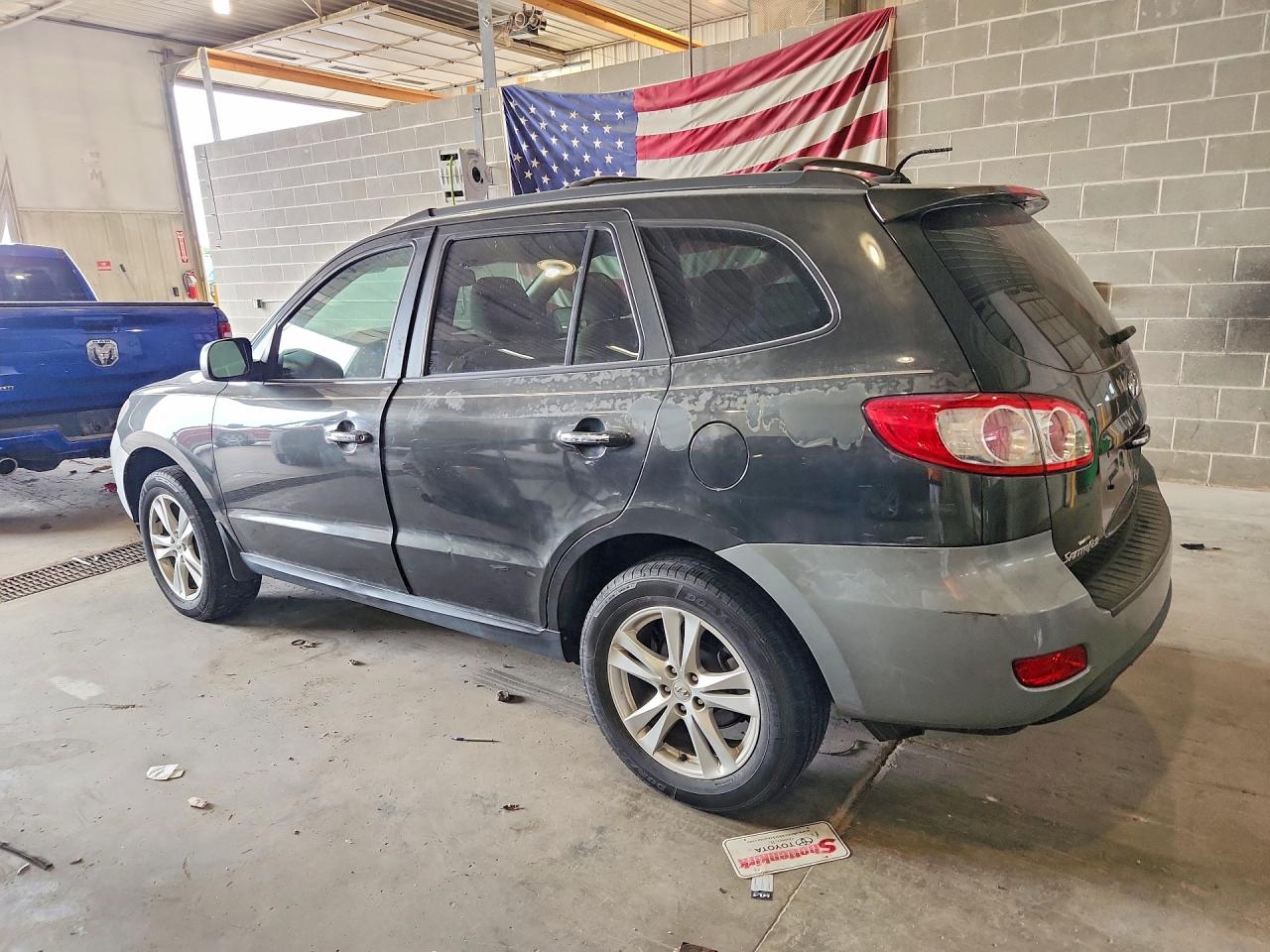 2012 Hyundai Santa Fe Limited Gray vin: 5XYZKDAG1CG115533