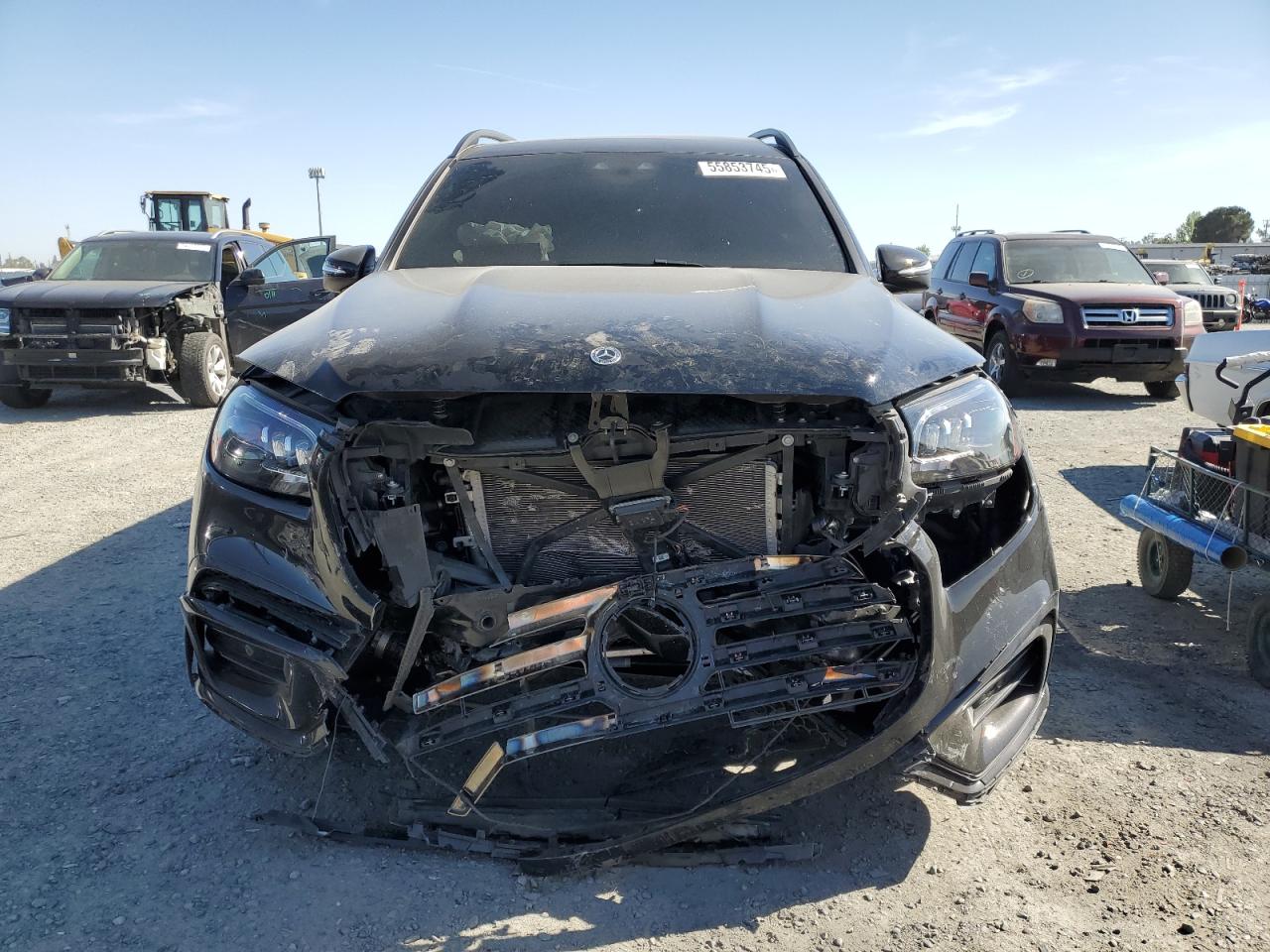 2024 Mercedes-benz Gls 450 4matic Black vin: 4JGFF5KEXRB098238