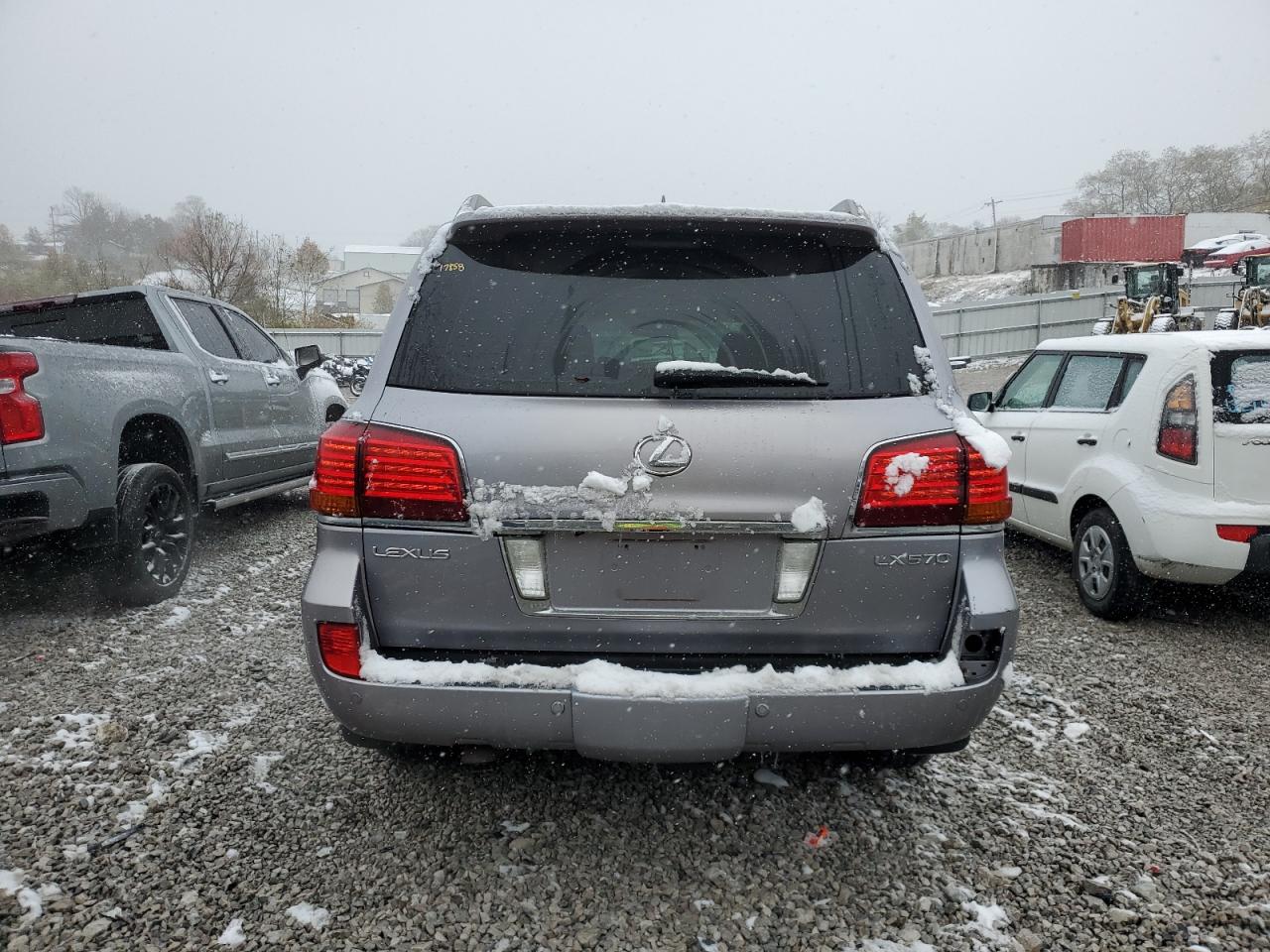 2008 Lexus Lx 570 Серебряный vin: JTJHY00W884012513