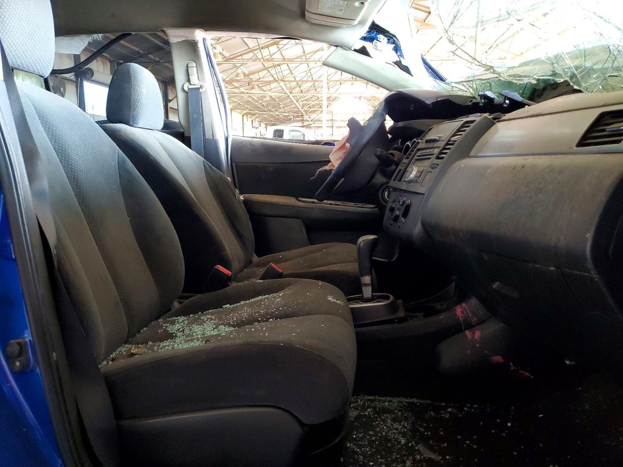 2012 Nissan Versa 1.8 S Blue vin: 3N1BC1CPXCK241630