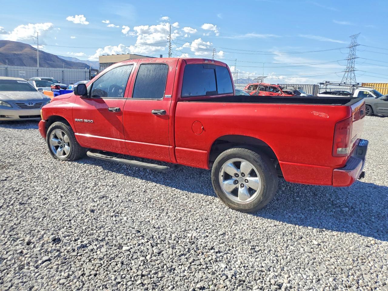 2002 Dodge Ram 1500 Red vin: 1D7HA18N72J158960