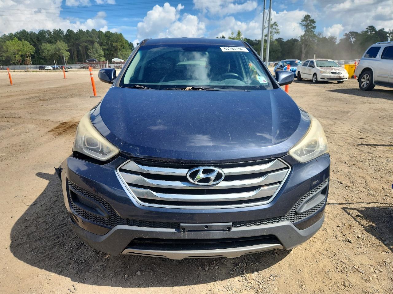 2015 Hyundai Santa Fe Sport 2.4l Blue vin: 5XYZT3LB3FG236884