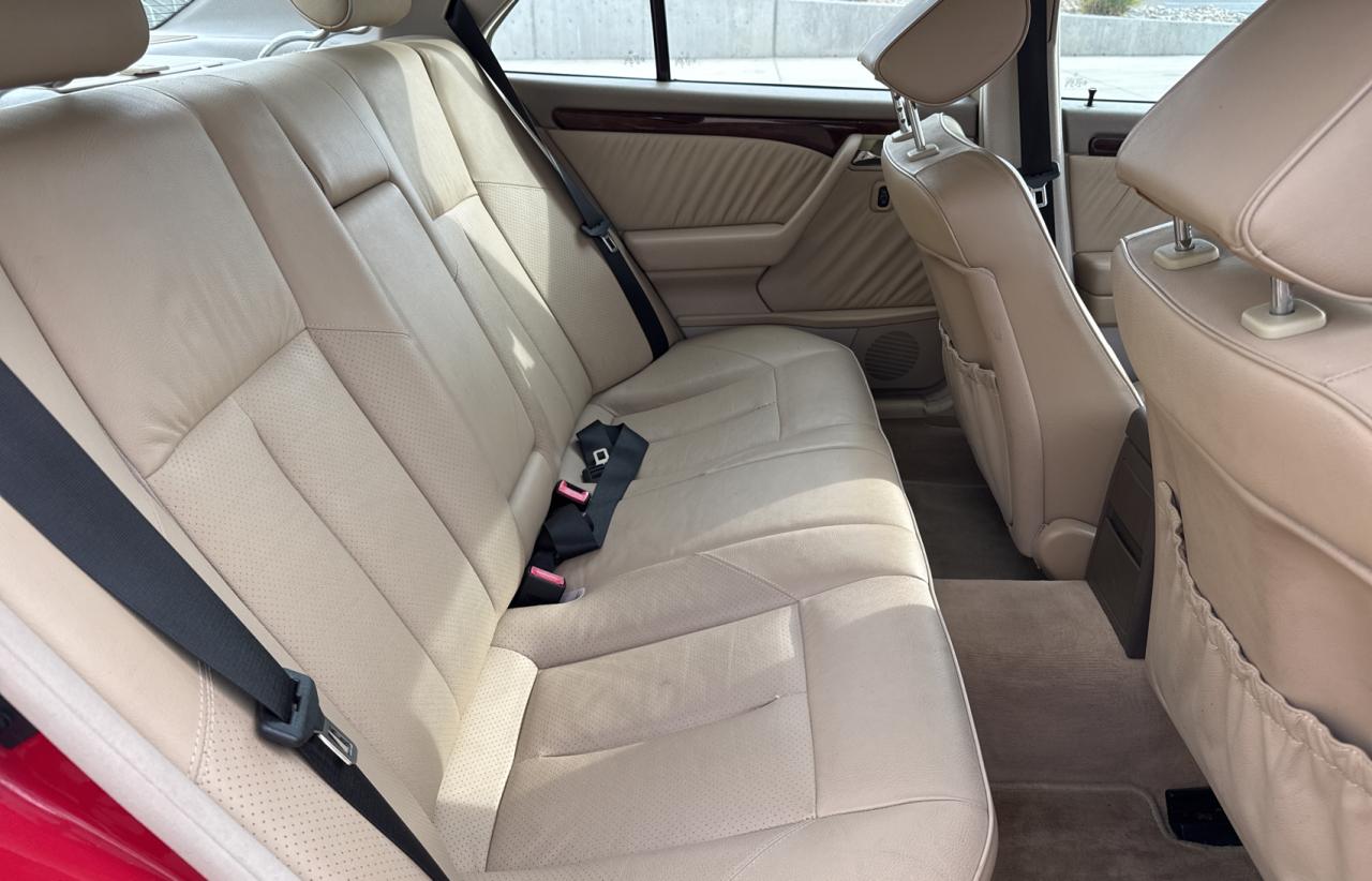 1997 Mercedes-benz C 280 Red vin: WDBHA28E2VF544238