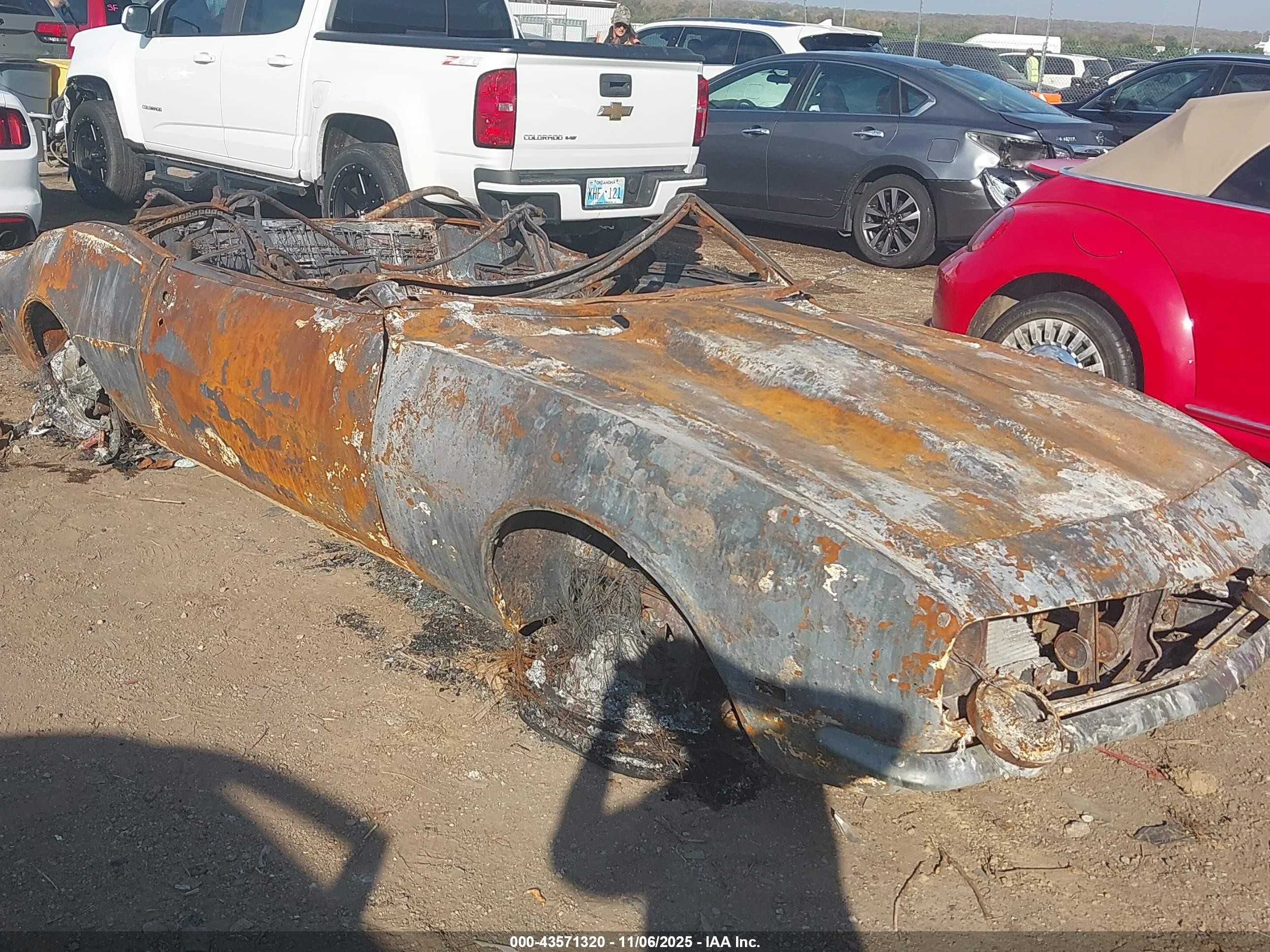 1968 Chevrolet Camaro   Черный vin: 124678N430226    