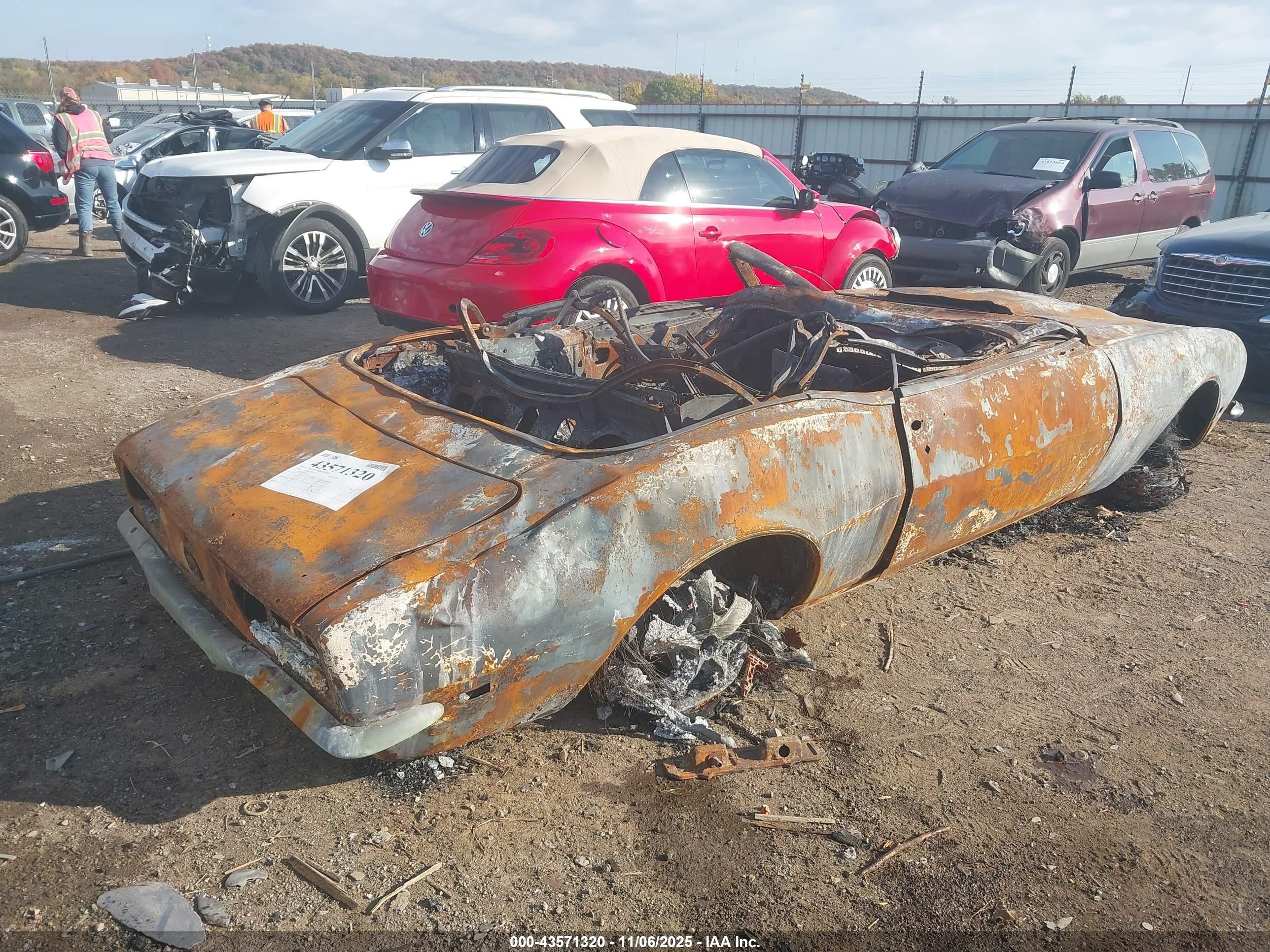 1968 Chevrolet Camaro   Черный vin: 124678N430226    