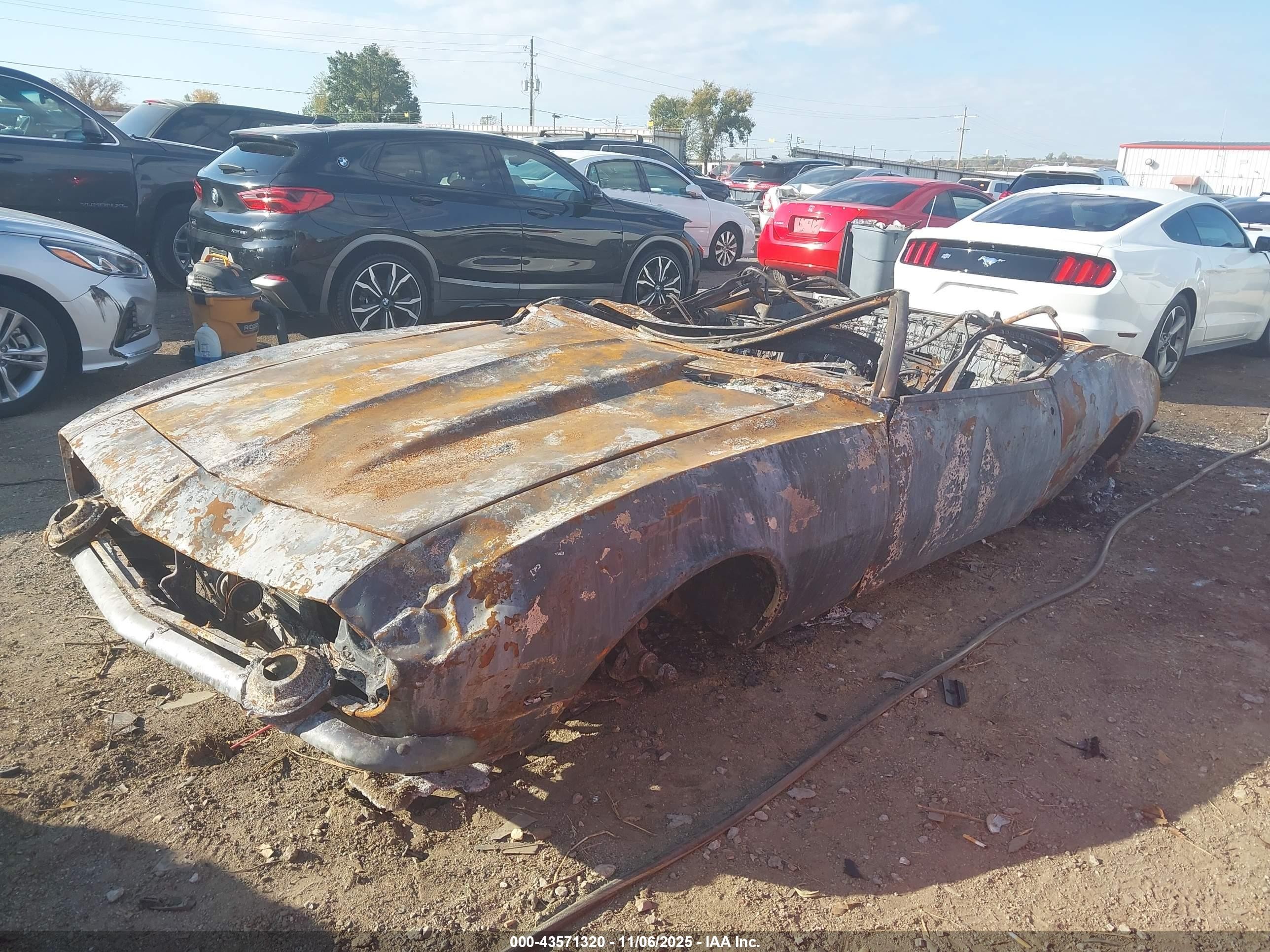 1968 Chevrolet Camaro   Черный vin: 124678N430226    
