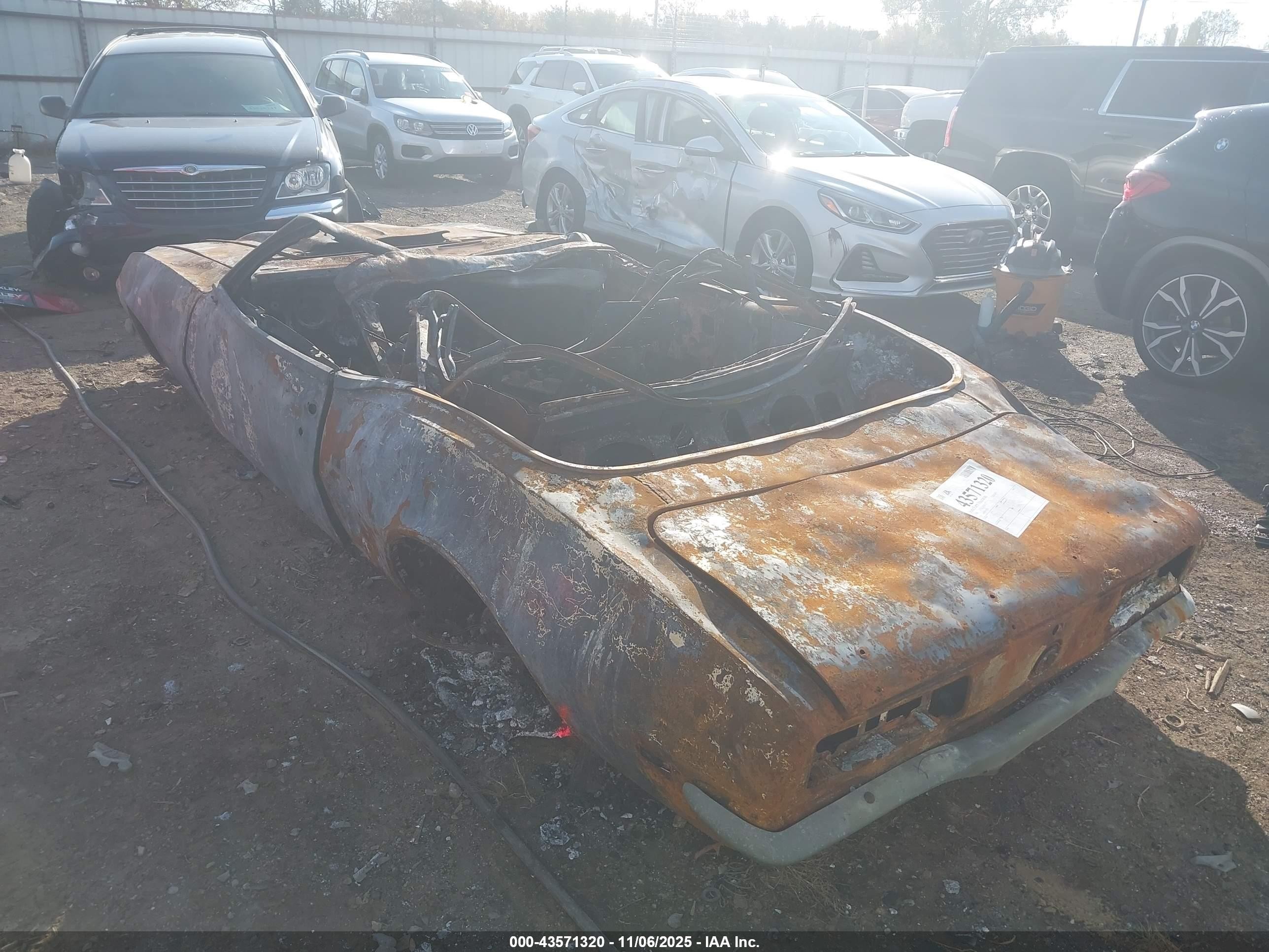 1968 Chevrolet Camaro   Черный vin: 124678N430226    
