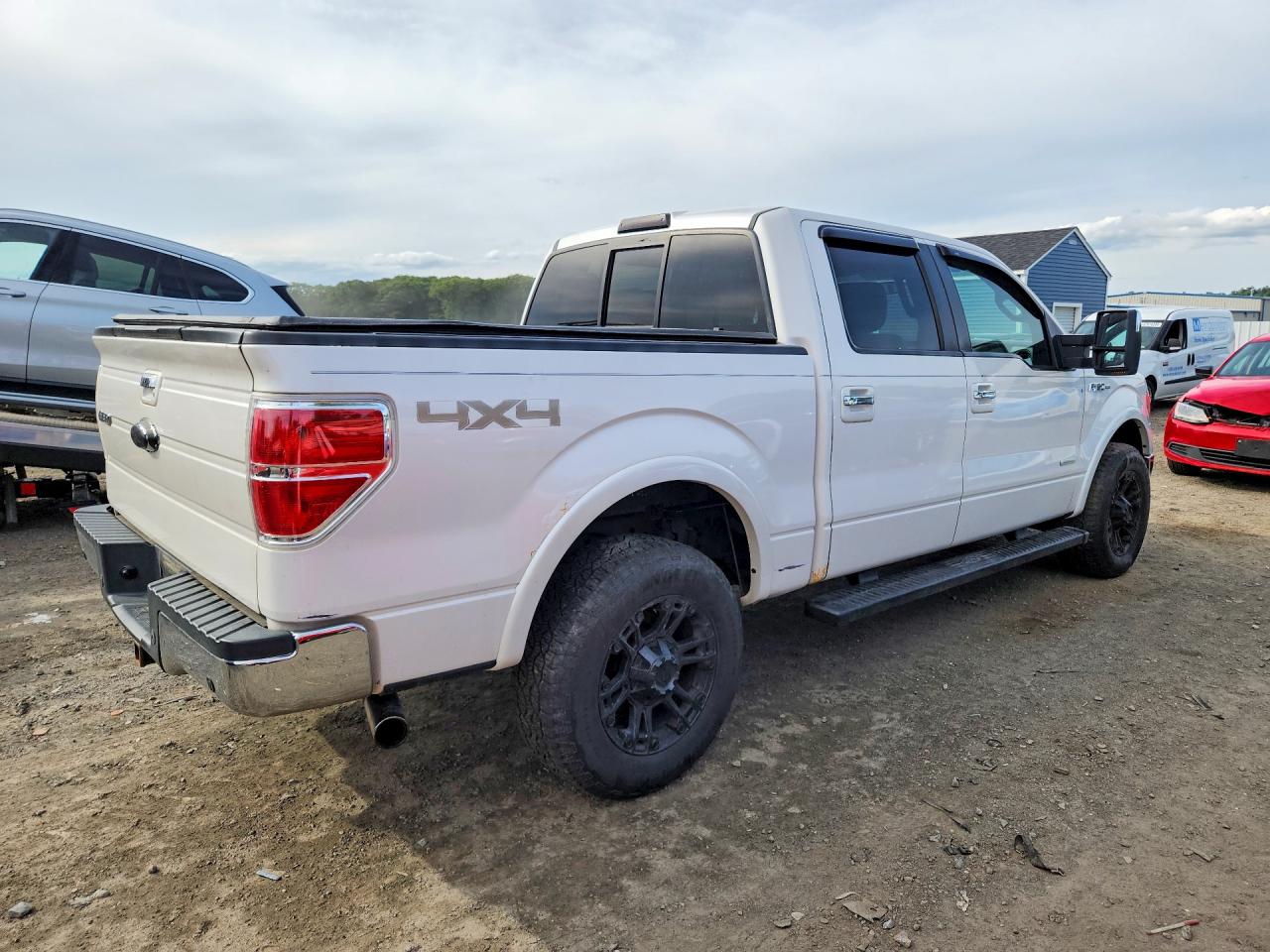 2012 Ford F150 Supercrew White vin: 1FTFW1ET2CFC66459