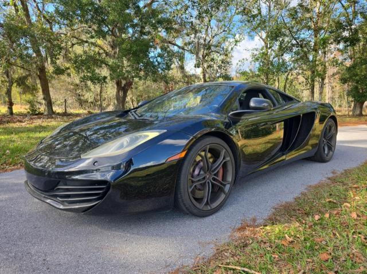 2012 Mclaren Automotive Mp4-12c Black vin: SBM11AAA5CW001118