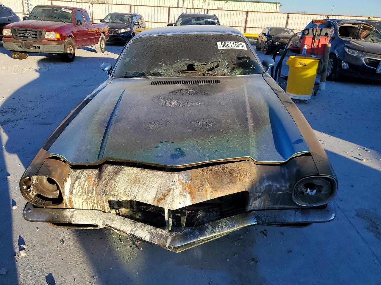 1971 Chevrolet Camaro Blue vin: 124871N590793