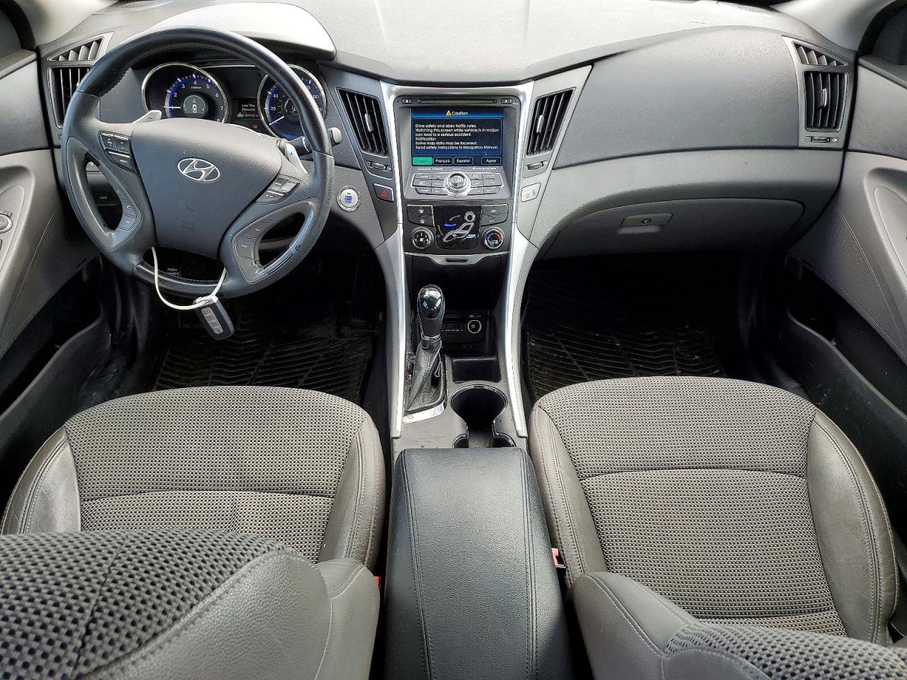 2012 Hyundai Sonata Se Gray vin: 5NPEC4AC3CH386188