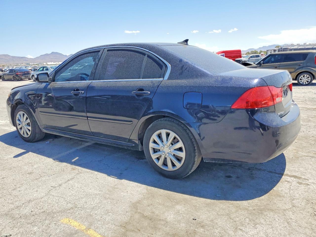 2010 Kia Optima Lx Black vin: KNAGG4A87A5378677
