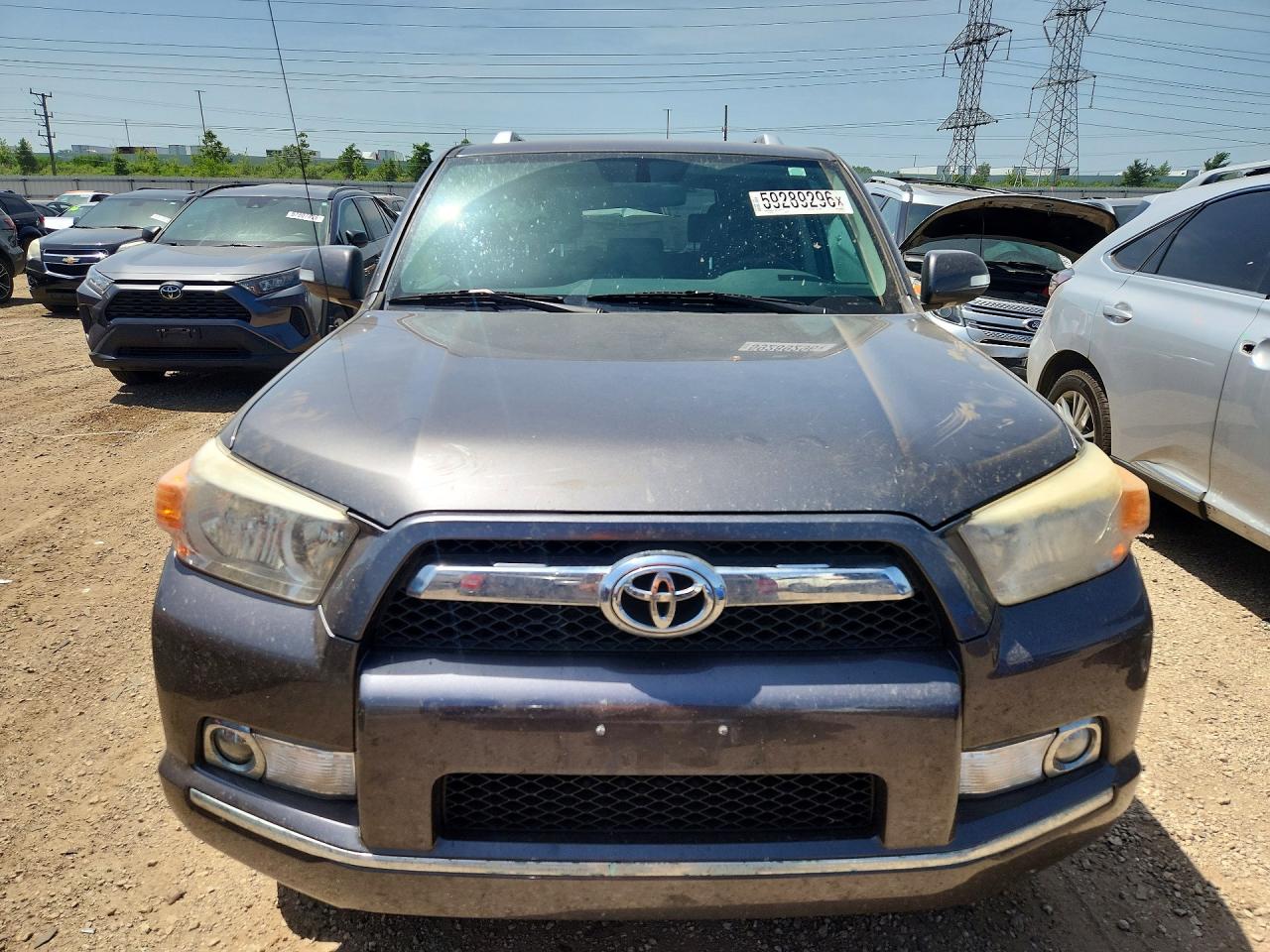 2010 Toyota 4runner Sr5 Серый vin: JTEBU5JR0A5003455