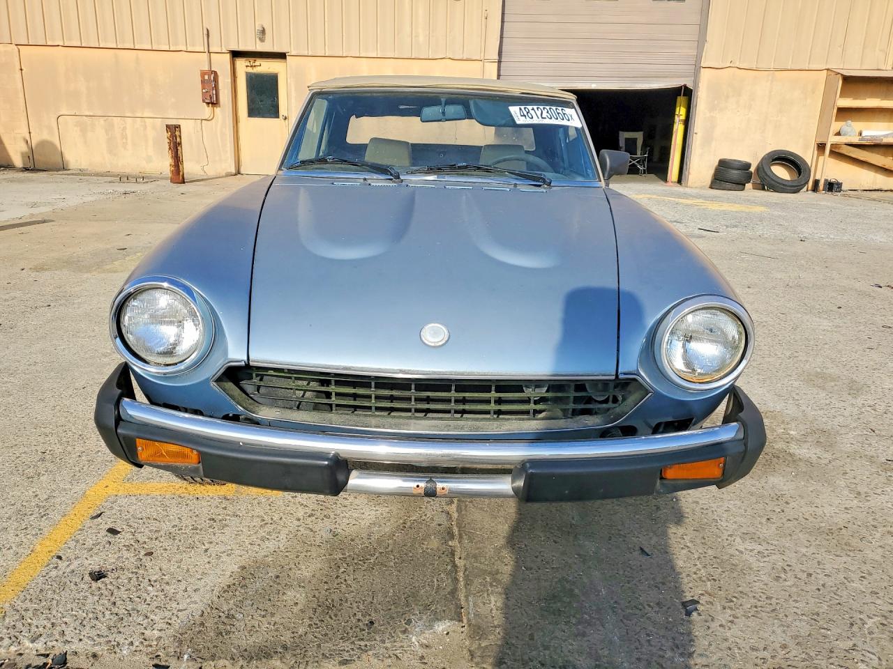 1980 Fiat 124 Spider Синий vin: 124CS000170882
