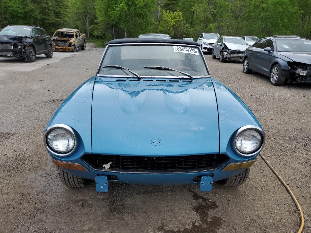 1974 Fiat 124 Blue vin: 124CS10081683