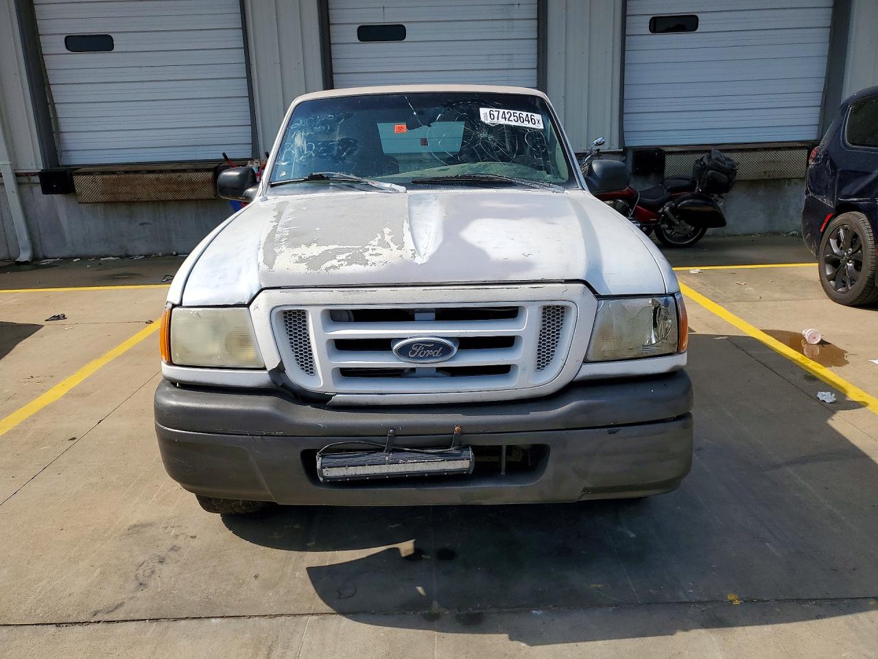 2005 Ford Ranger Super Cab White vin: 1FTYR14U95PB02357