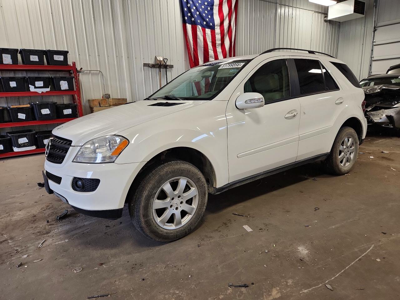 2006 Mercedes-benz Ml 350 White vin: 4JGBB86E26A126069
