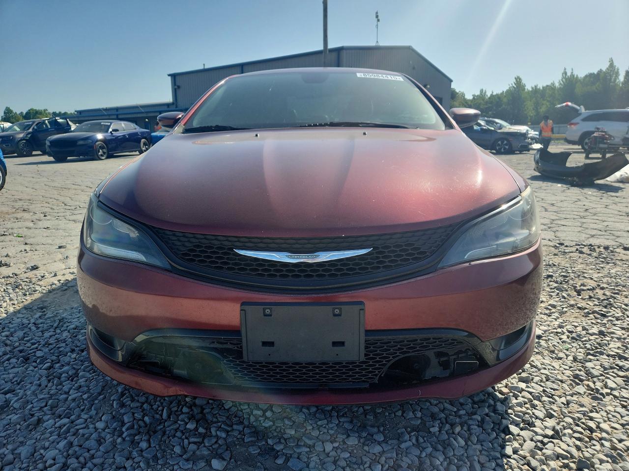 2015 Chrysler 200 S Burgundy vin: 1C3CCCBB2FN734577