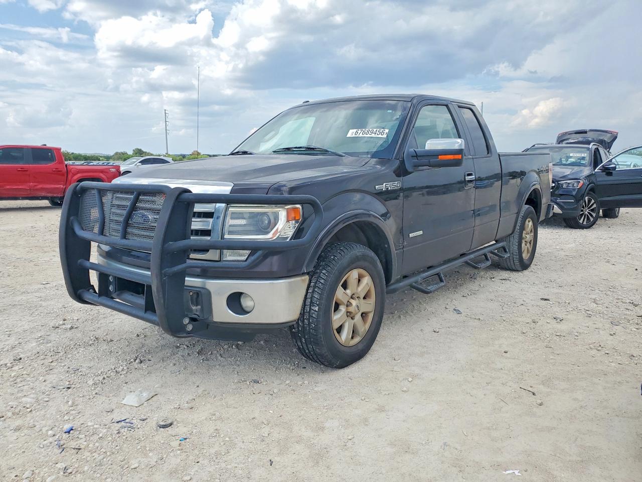 2013 Ford F150 Super Cab Черный vin: 1FTFX1ET4DFB98051