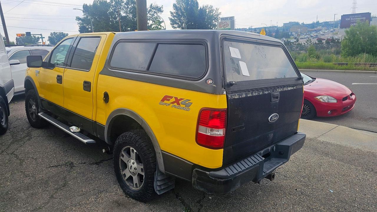 2004 Ford F150 Supercrew Yellow vin: 1FTPW14584KC94878