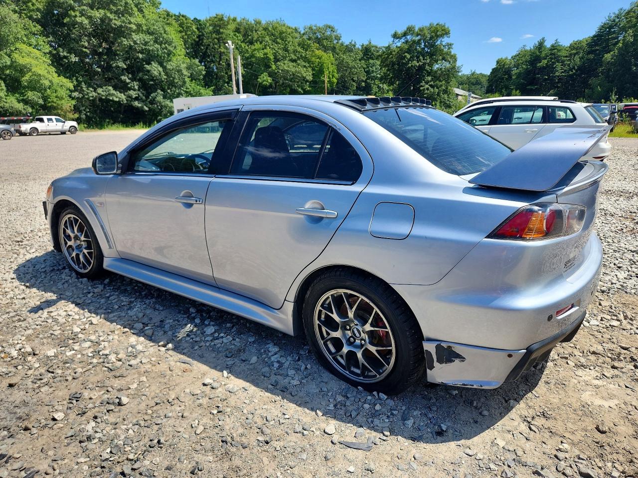 2014 Mitsubishi Lancer Evolution Mr Silver vin: JA32W5FV0EU022361
