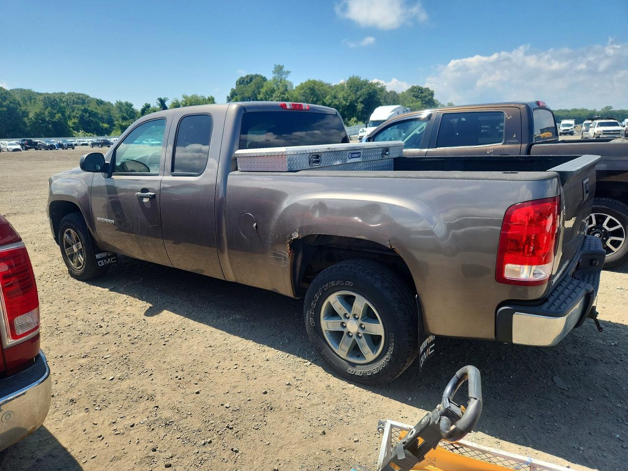 2013 Gmc Sierra K1500 Sle Brown vin: 1GTR2VE76DZ214755