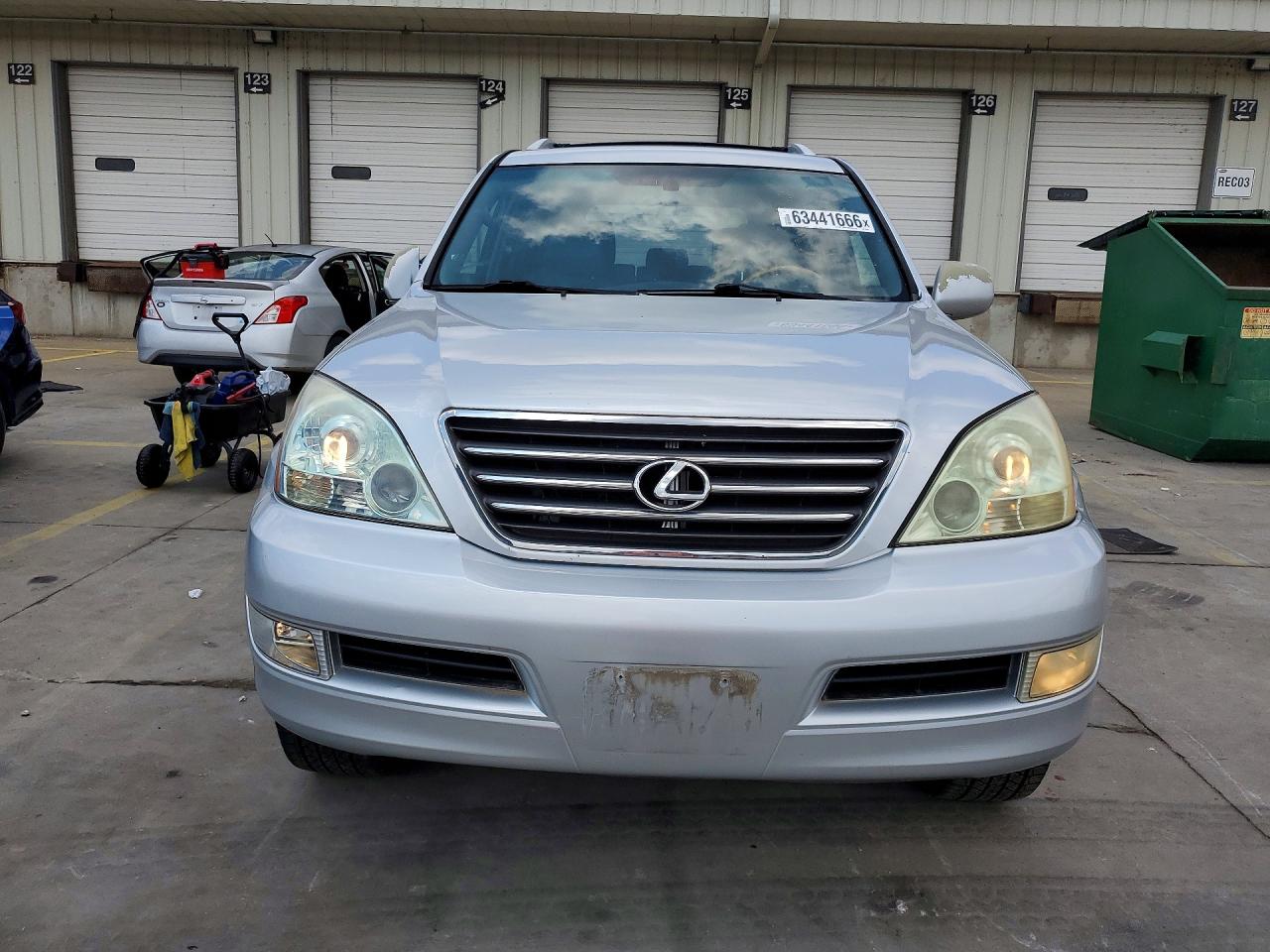 2006 Lexus Gx 470 Silver vin: JTJBT20X360113827