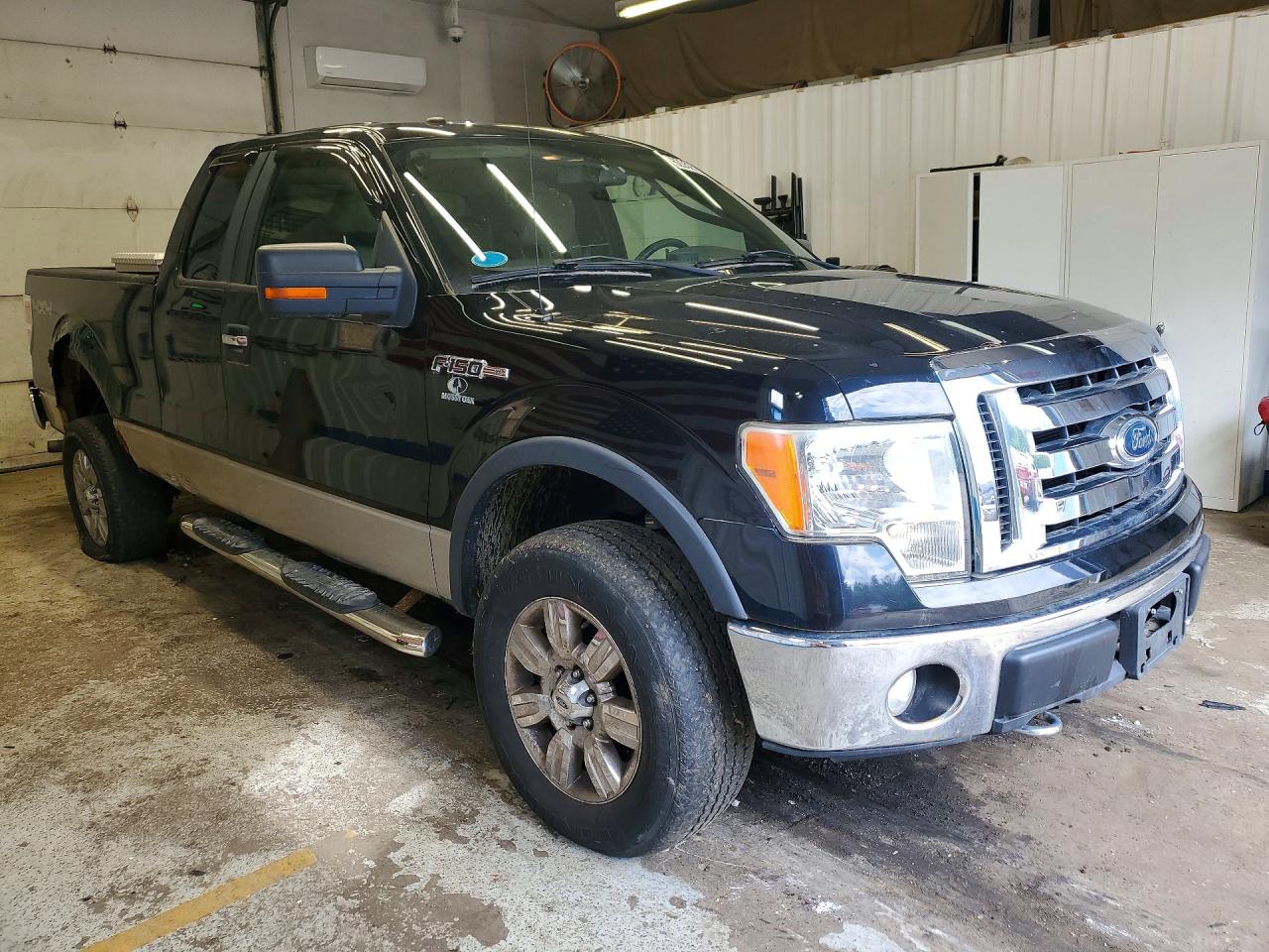 2009 Ford F150 Super Cab Black vin: 1FTPX14V59FA44723