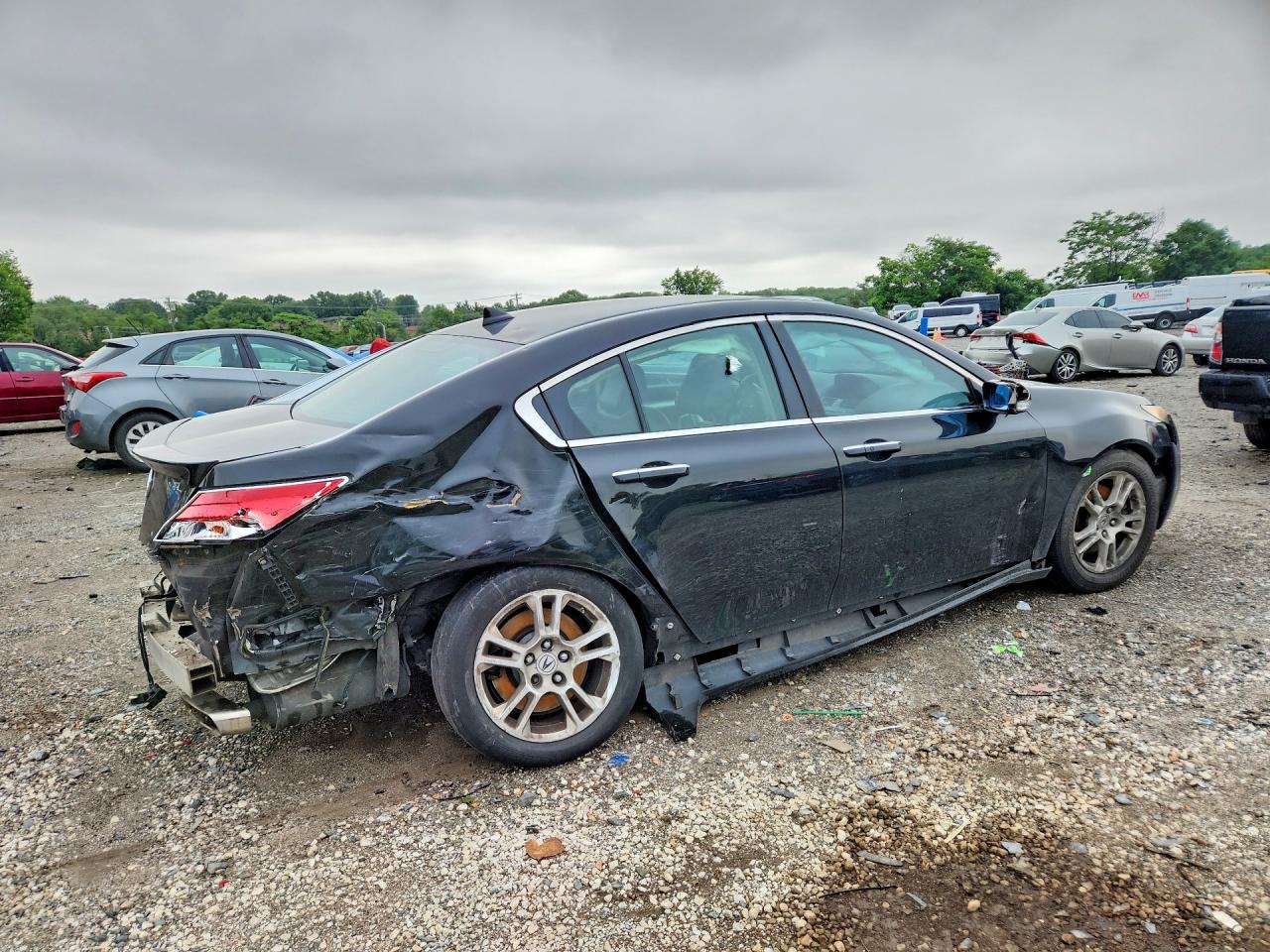 2010 Acura Tl Black vin: 19UUA8F54AA013444