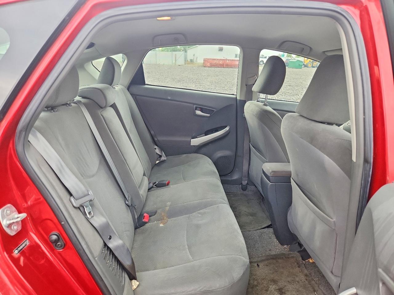 2010 Toyota Prius Ii Red vin: JTDKN3DUXA0191534