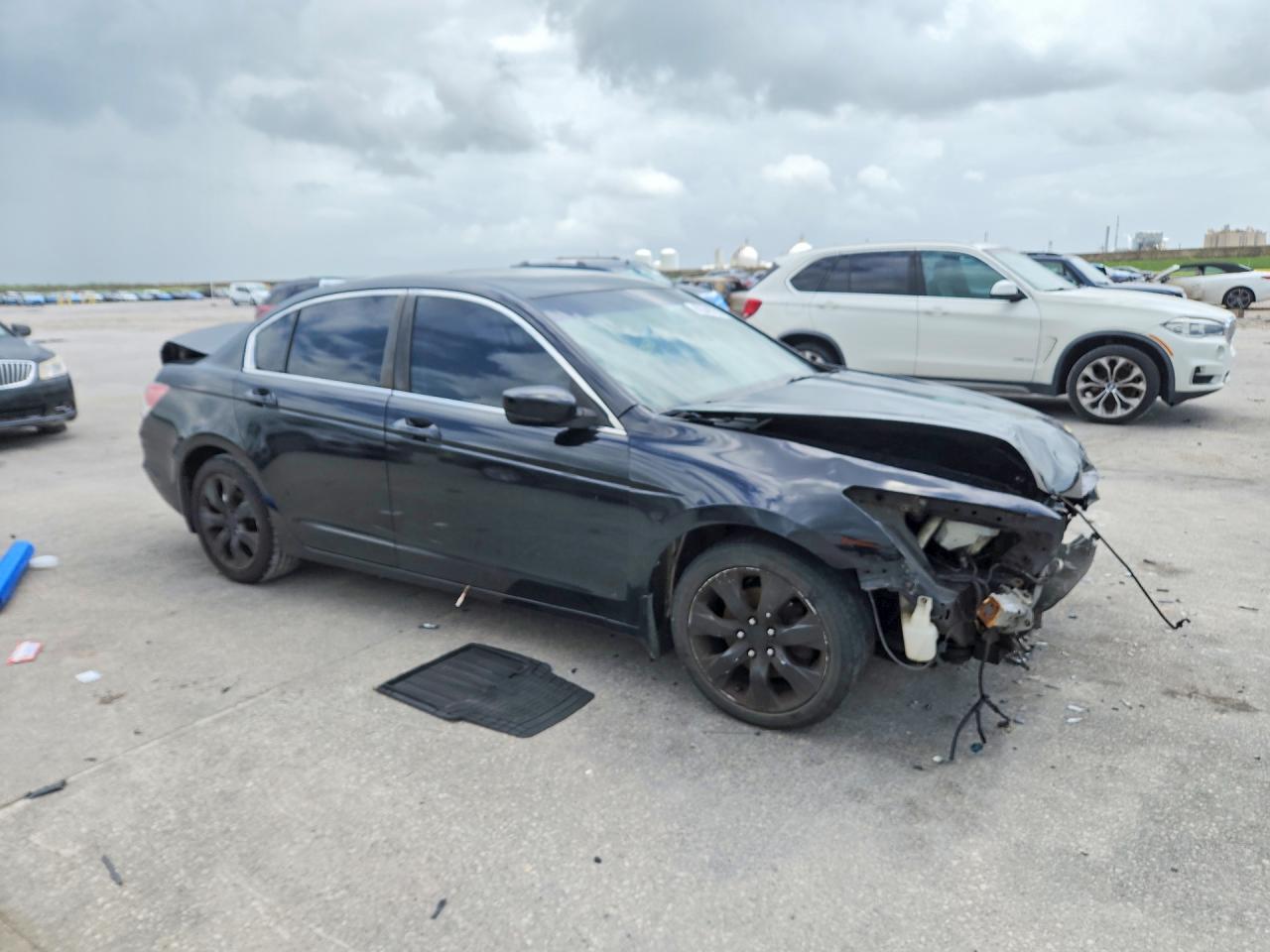 2008 Honda Accord Exl Black vin: 1HGCP26898A114040