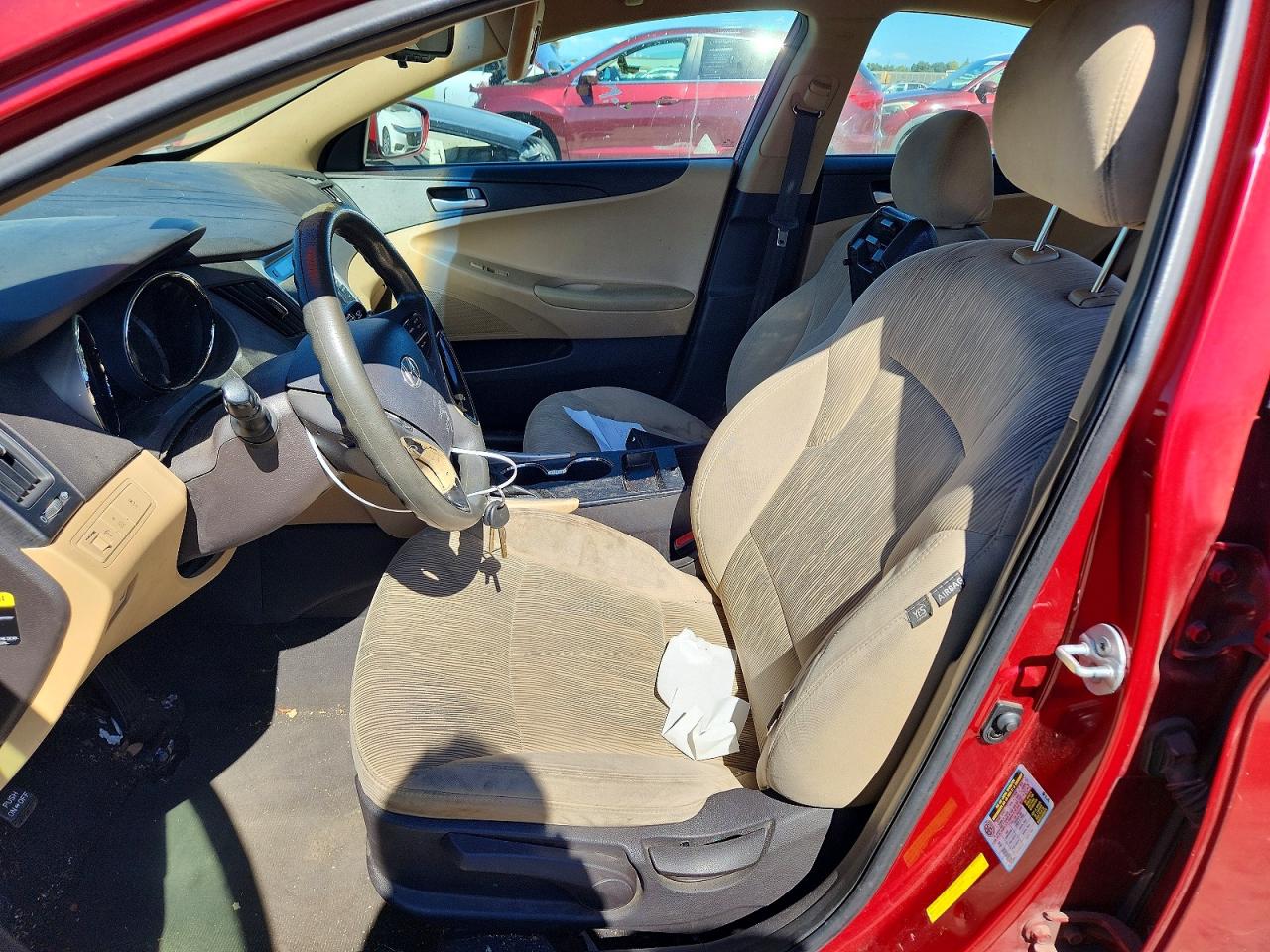 2013 Hyundai Sonata Gls Red vin: 5NPEB4AC1DH646429