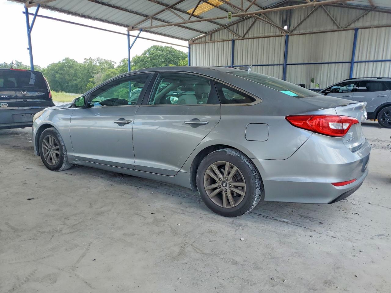 2015 Hyundai Sonata Se Silver vin: 5NPE24AF0FH018004