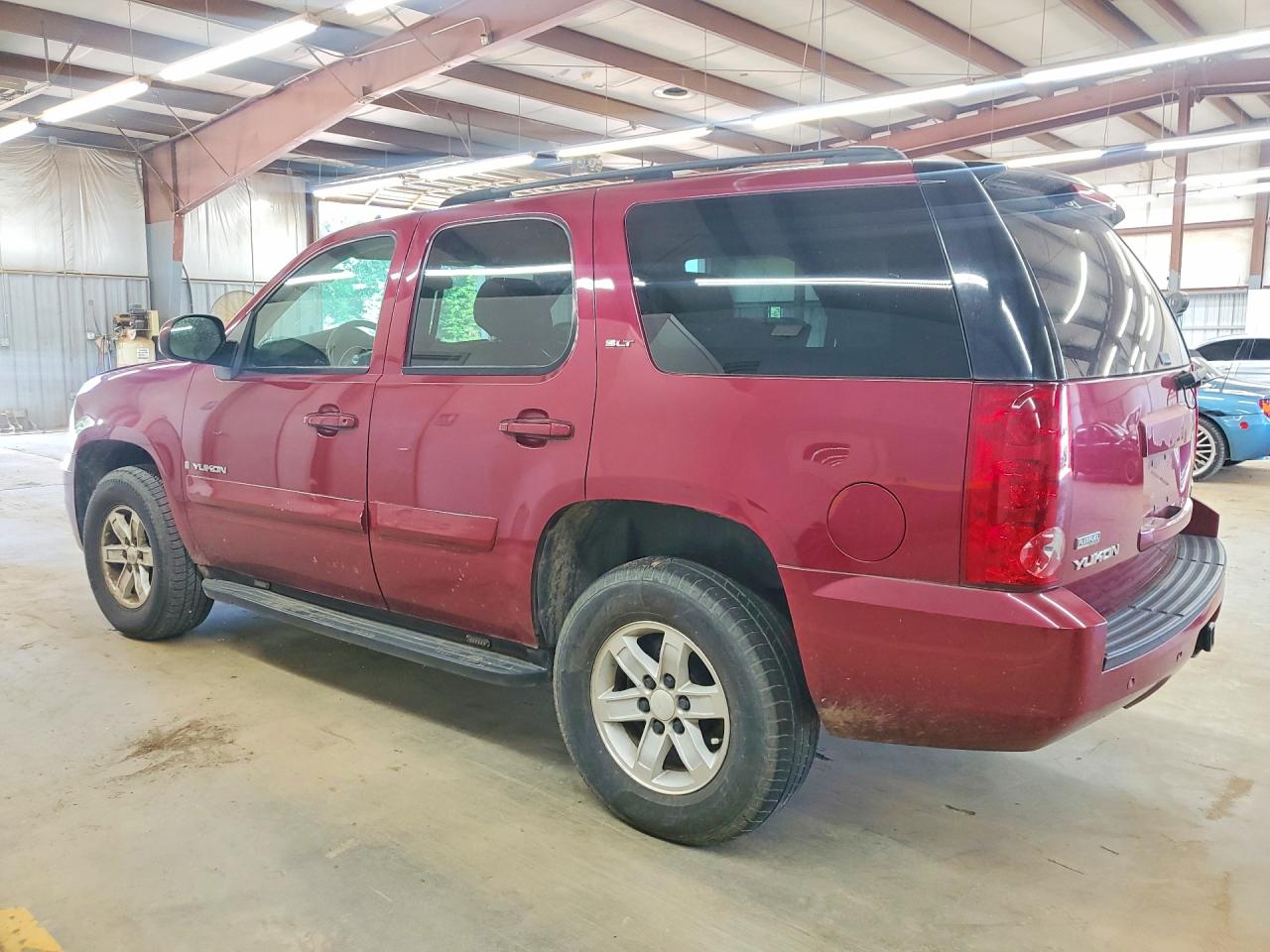 2007 Gmc Yukon Burgundy vin: 1GKFK130X7R327599