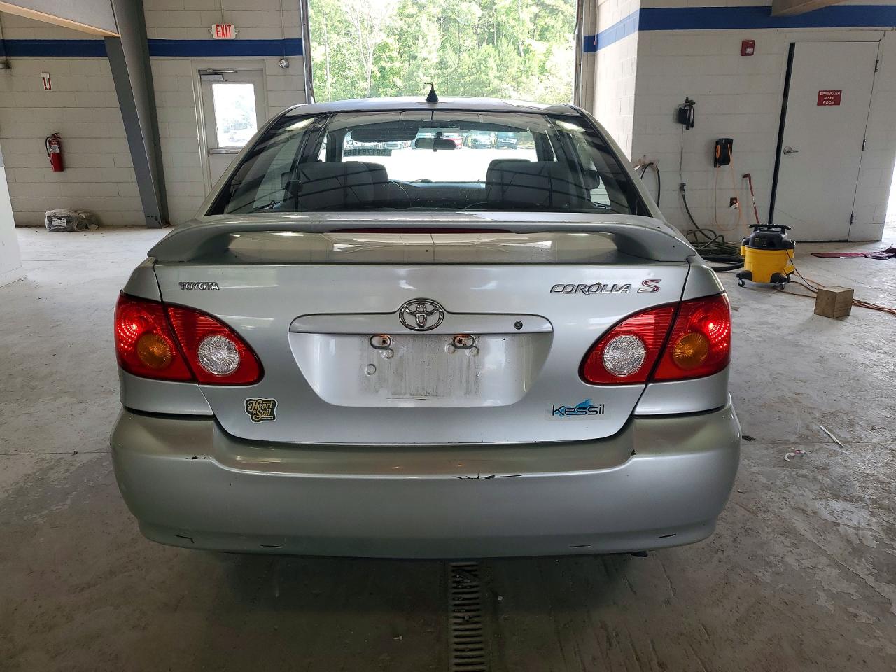 2003 Toyota Corolla S Silver vin: 2T1BR32E33C147724