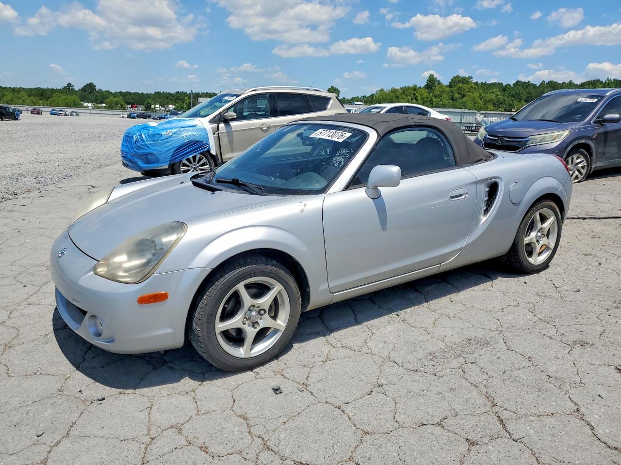 2003 Toyota Mr2 Spyder Серебряный vin: JTDFR320530064392