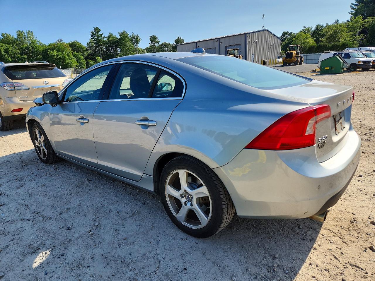 2013 Volvo S60 T5 Silver vin: YV1612FH5D1215206