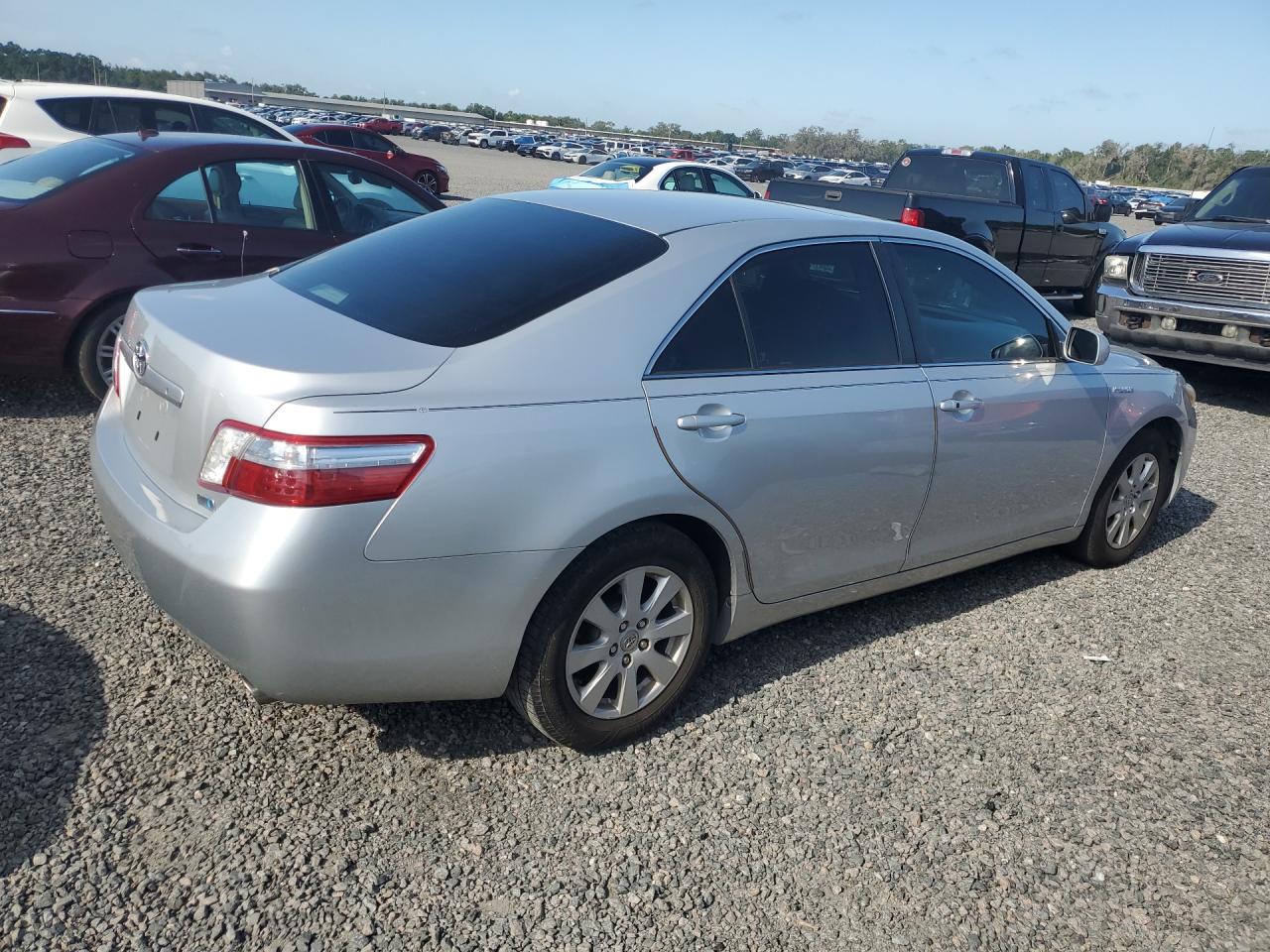 2007 Toyota Camry Hybrid Silver vin: 4T1BB46K37U002018