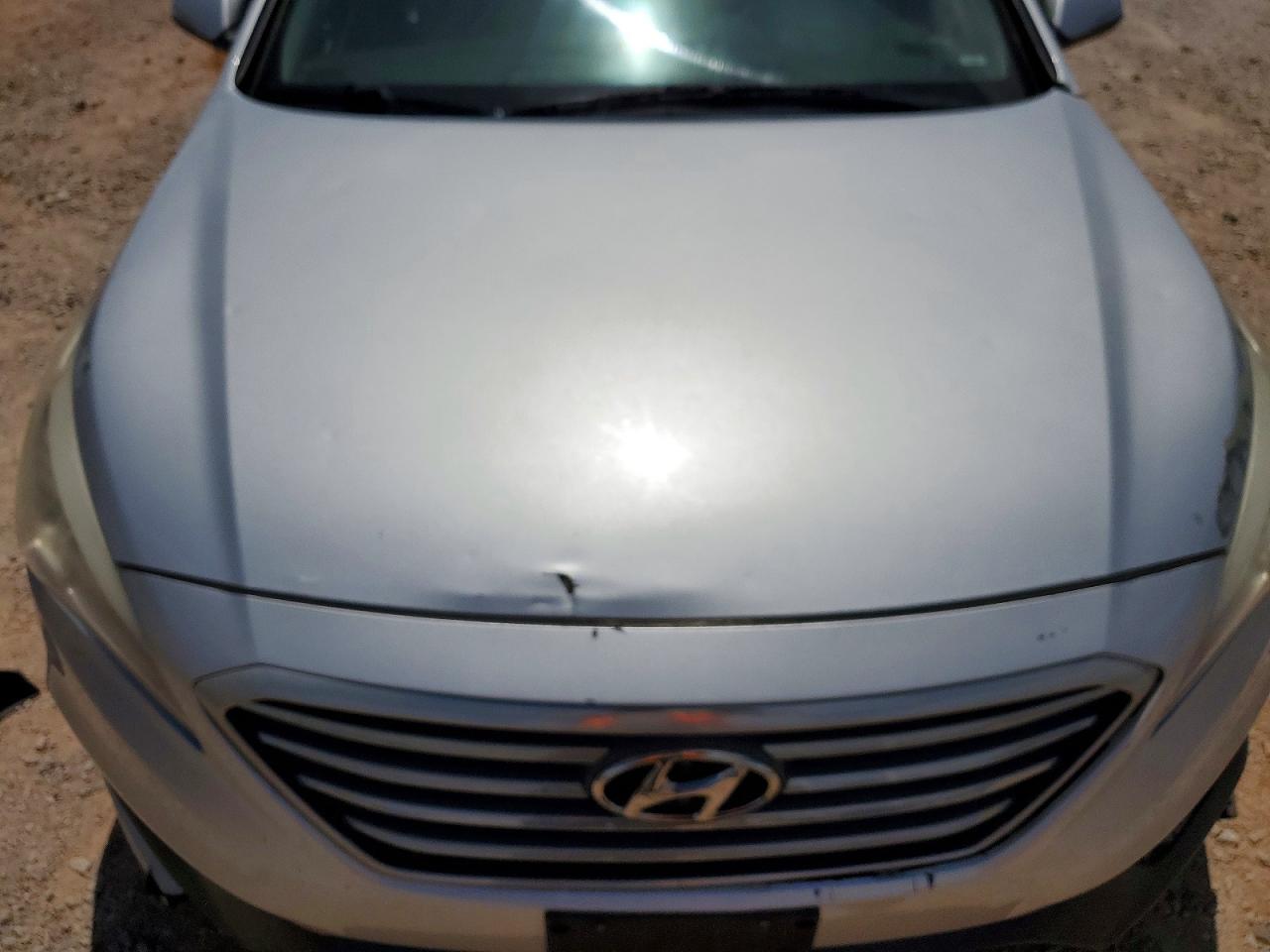 2015 Hyundai Sonata Sport Silver vin: 5NPE34AF4FH114795