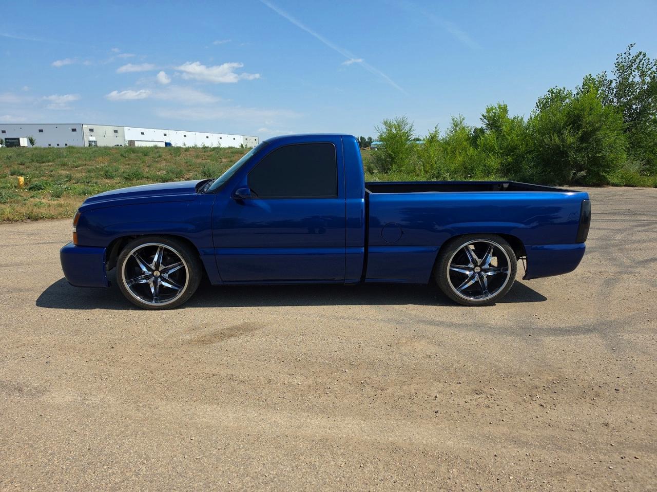 2007 Chevrolet Silverado C1500 Classic Синий vin: 3GCEC14X37G185693