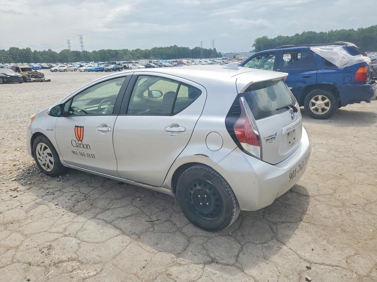 2015 Toyota Prius C One Silver vin: JTDKDTB39F1583595