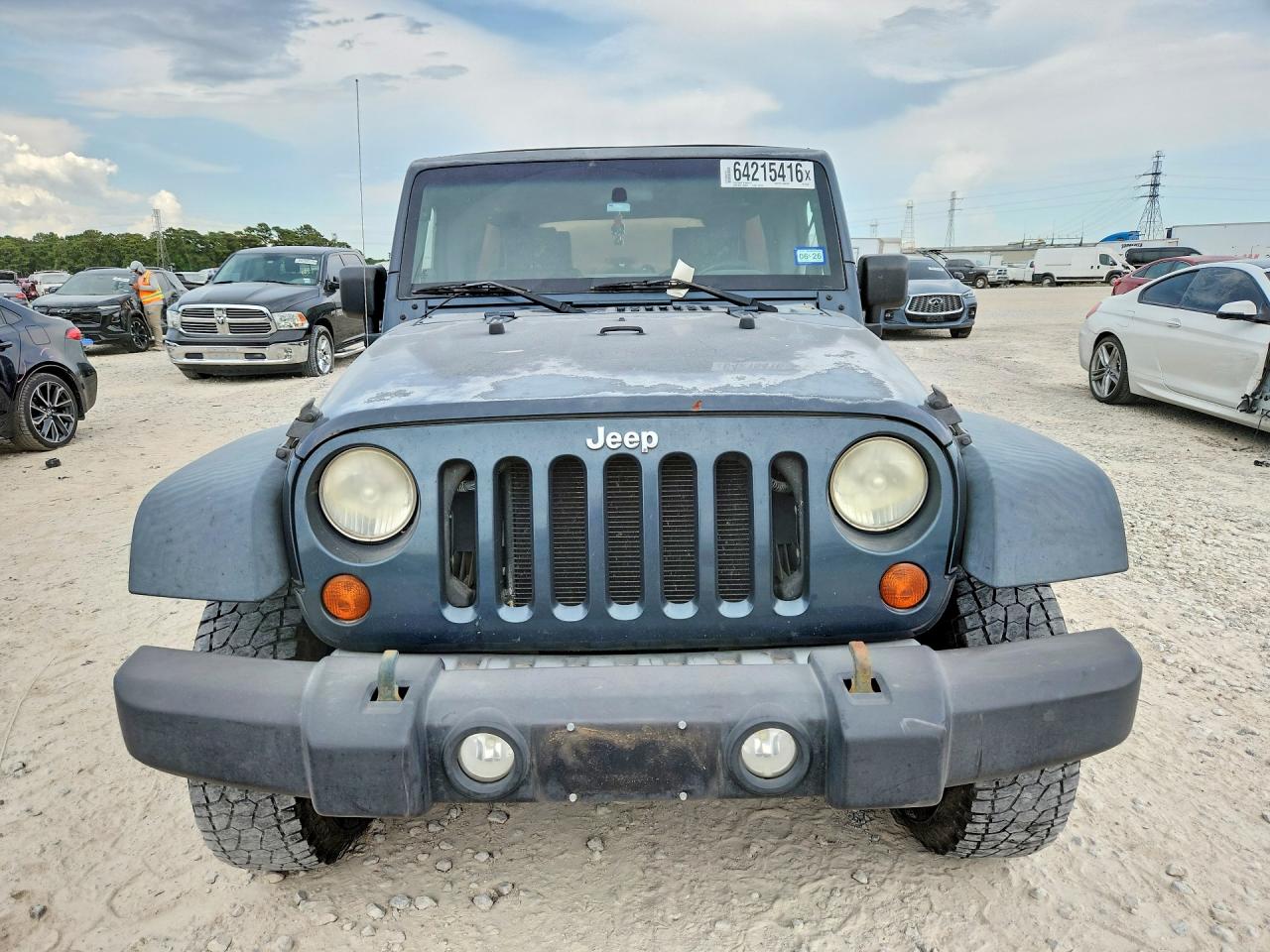 2007 Jeep Wrangler X Gray vin: 1J4GA39167L207567